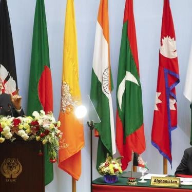 India’s Prime Minister Narendra Modi speaks at the opening session of 18th South Asian Association for Regional Cooperation (SAARC) summit in Kathmandu, November 26, 2014.