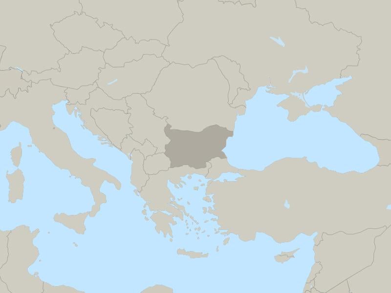 Bulgaria country page map