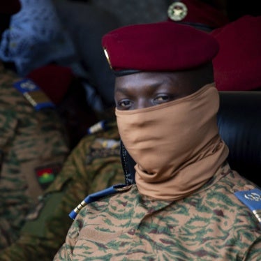 Burkina Faso coup leader Capt. Ibrahim Traore