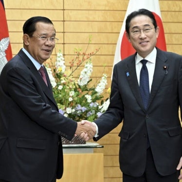 Two men shaking hands