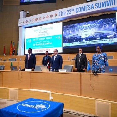 Heads of state participate in the 22nd summit of the Common Market for Eastern and Southern Africa (COMESA) in the Zambian capital, Lusaka, on June 8, 2023.