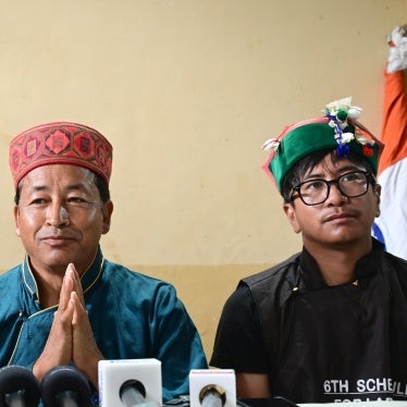 Ladakh environmental activist Sonam Wangchuk speaking with the media on the Chalo Delhi Climate March in Chandigarh, India, September 27, 2024. 