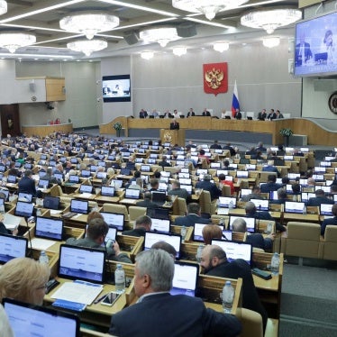 A session of the State Duma in Moscow, Russia, September 25, 2024.